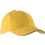 k-up Orlando - Casquette 6 panneaux yellow/slate_grey