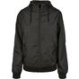 Build Your Brand Ladies Windrunner black/black