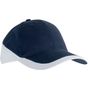 K-up Racing - casquette bicolore 6 panneaux navy/white