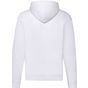 fruit of the loom Classic Hooded Sweat Jacket blanc