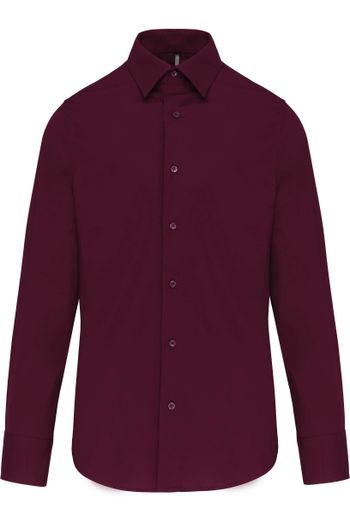 Image produit Chemise coton / élasthanne manches longues homme