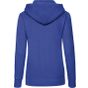 fruit of the loom Ladies classic hooded sweat royal_blue