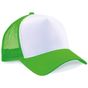 Beechfield Casquette Snapback trucker pure_green/white