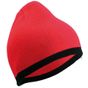 Myrtle Beach Beanie with Contrasting Border red/black