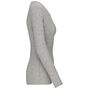 Kariban T-shirt col rond manches longues femme light_grey_heather