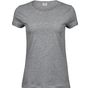 Tee Jays Women's roll-up tee heather_grey