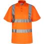 Korntex Hi-Vis basic polo shirt liverpool Signal orange