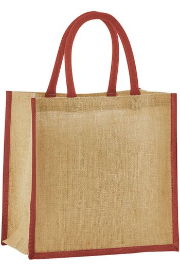 Image produit Sac de marché en jute amidonné naturel