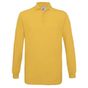B&C Collection Safran Polo LS gold