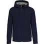 Kariban Sweat-shirt zippé capuche unisexe navy