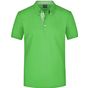 James&Nicholson Men´s Plain Polo lime_green/lime_green/white