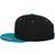 flexfit Classic Snapback 2-Tone Cap black/teal