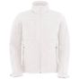 B&C Collection Hooded Softshell /Men white