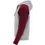 Roly Badet gris_chine/grenat