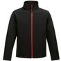 Regatta Standout Ablaze printable softshell black/classic_red