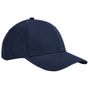 Beechfield Casquette classique 6 panneaux en coton biologique EarthAware  junior french_navy