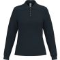 iDeal Basic Brand Polo piqué LSL femme 180 ideal_navy