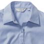 Russell Chemise à chevrons cintrée manches longues femme light_blue