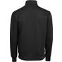 tee jays Full zip sweat cardigan black