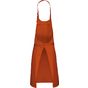 Kariban Tablier polycoton sans poche burnt_orange