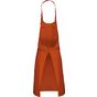 kariban Tablier polycoton sans poche burnt_orange