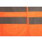 Korntex Mesh safety vest for children Korfu Signal orange