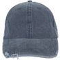 K-up Casquette vintage effet déchiré - 6 panneaux washed_navy