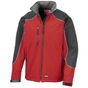 result Ice Fell Hooded Softshell Jacket red/black