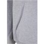 Build Your Brand 90's Zip Hoody Heather grey