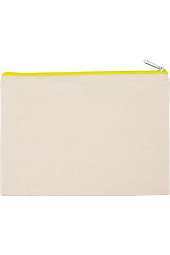 Image produit Pochette en coton canvas - grand modèle