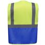 Yoko Gilet multifonction haute visibilité hi_vis_yellow/royal_blue