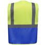 yoko Gilet multifonction haute visibilité hi_vis_yellow/royal_blue