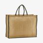 Westford Mill Sac de marché en jute amidonné naturel