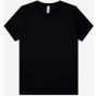 Bella Women's relaxed jersey short sleeve tee black