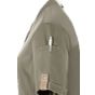 karlowsky Women's Short-Sleeve Chef Jacket Green Generation Sustainable GRS Sage