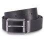 K-up Ceinture en cuir à bord franc - 35mm black