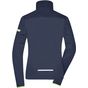 James&Nicholson Ladies´ Sports Softshell Jacket navy/bright_yellow