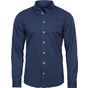 tee jays Casual twill shirt indigo