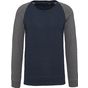 French navy heather/grey heather