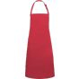 karlowsky Bib apron basic with buckle raspberry
