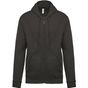 Kariban Sweat-shirt zippé capuche  dark_grey