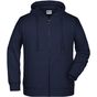James&Nicholson Men´s Zip-Hoody navy