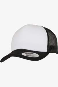 Image produit Classic Curved Foam Trucker Cap – White Front