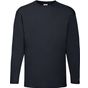 fruit of the loom Valueweight Long Sleeve T bleu_fonce