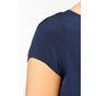 Kariban Blouse crêpe manches courtes femme deep_sea_blue