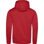 AWDis Just Hoods Sports polyester Hoodie fire_red