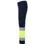 Velilla Pantalon stretch bicolore navy/fluo_yellow