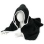 A&R Serviette à capuche pour bébé Babiezz® Black / Black / White