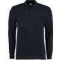 Kustom Kit Long Sleeve Polo Navy