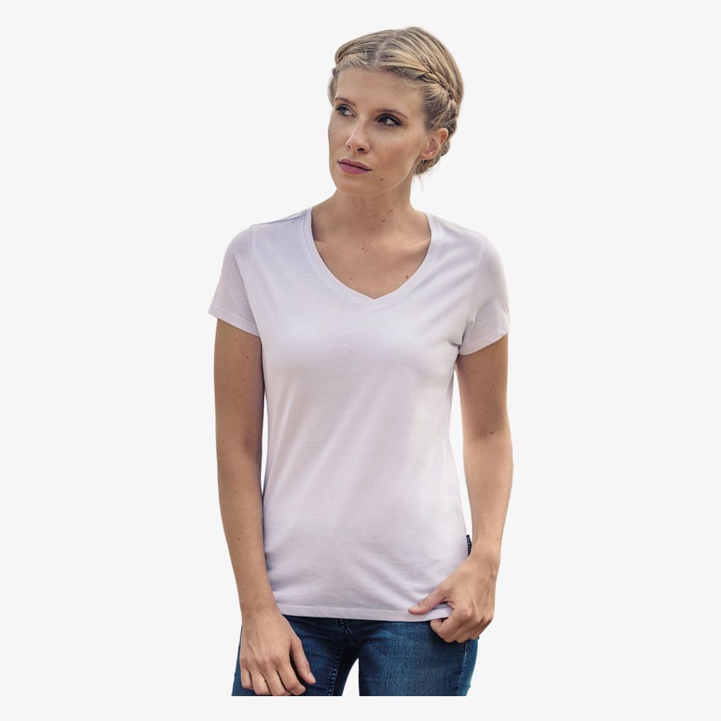 Women´s Luxury V-Neck Tees HRM